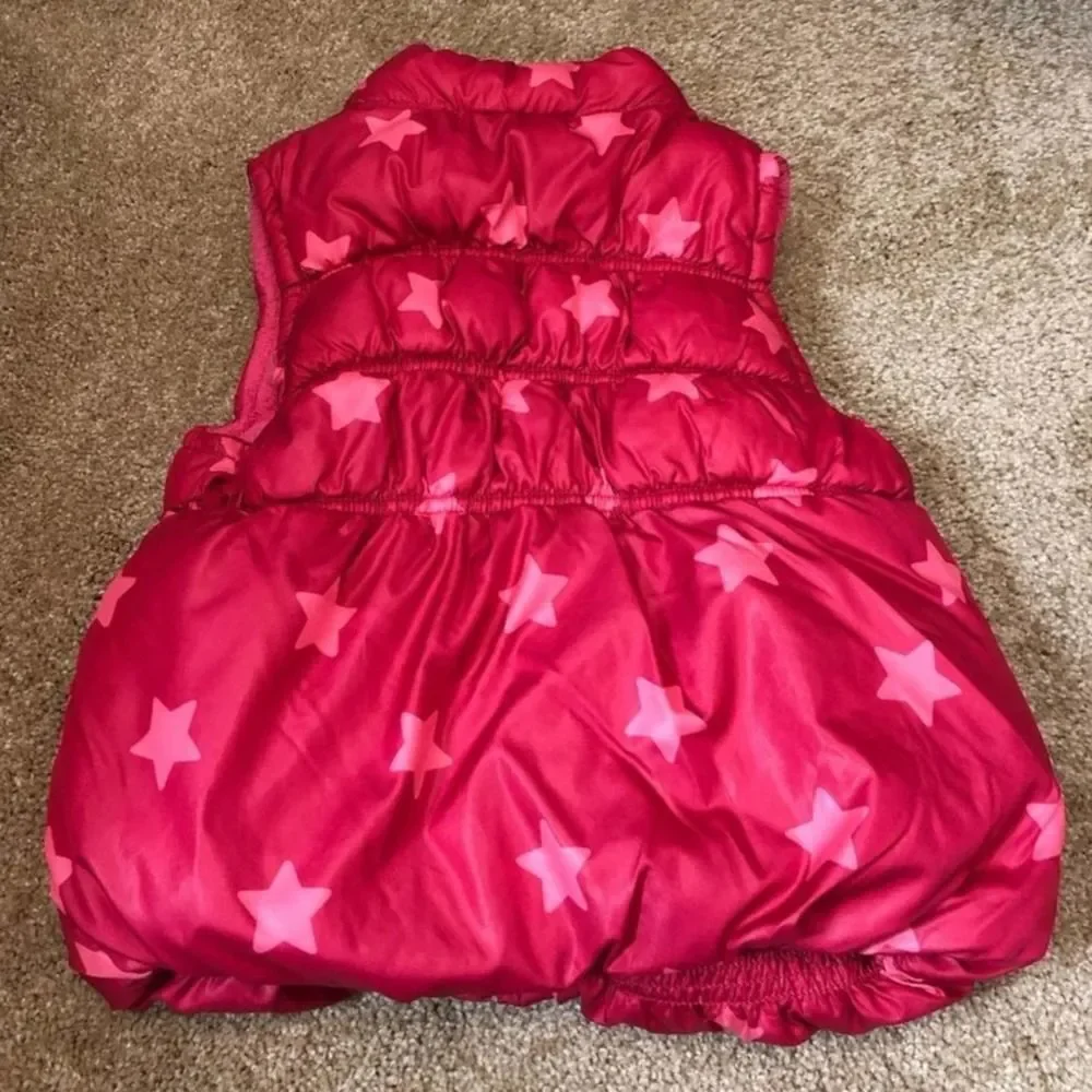Old Navy pink puffer